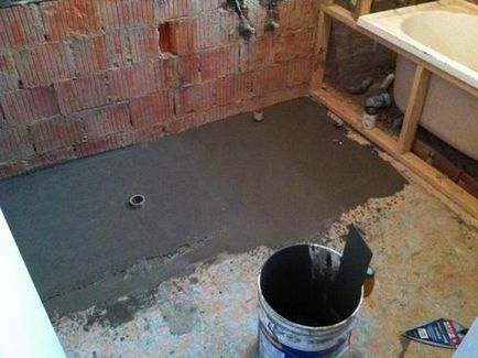 Як зробити ремонт підлоги у ванній кімнаті своїми руками