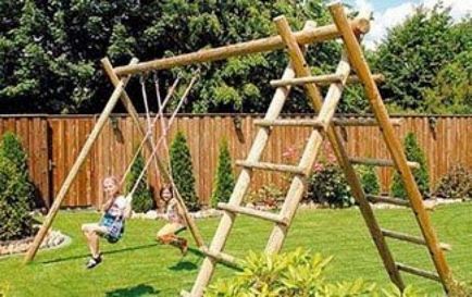 Cum să planificați un loc de joacă pentru copii pe site-ul - aranjamentele peisajului