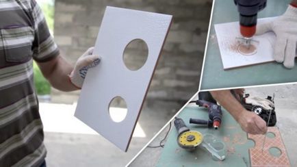 Cum de a tăia o gaură într-o țiglă sub o rozetă diferite metode de rezolvare a unei probleme