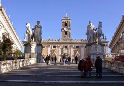 Capitol în Roma pătrat, deal, muzeu, ansamblul Michelangelo, cum să ajungi acolo