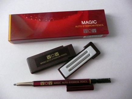 Олівець для брів magic auto eyebrow pencil від vov - відгуки, фото і ціна