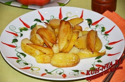 Картопля смажена в мультиварці - збірник кулінарних рецептів вкусняшки від ірулькі