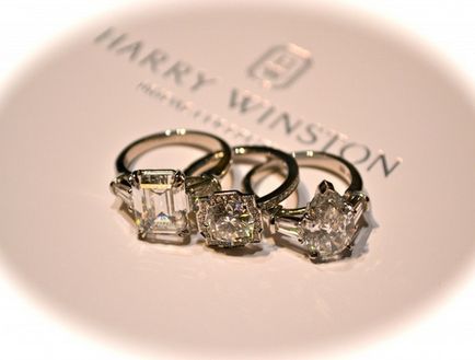 Кільця-легенди harry winston