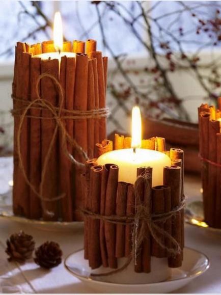 Ковані свічники, свічники з дерева з бурштином