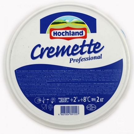 Crema Cheese Rețetă pentru tort și cappey