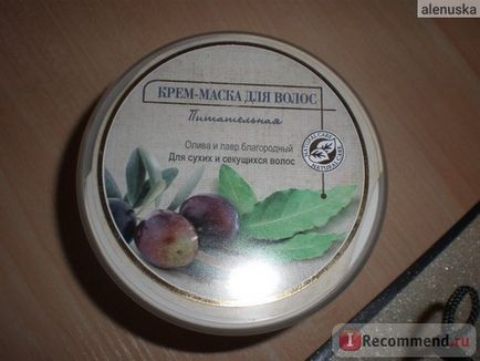 Crema-păr masca rețete hrănitoare de casă - 