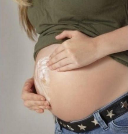 Crema din vergeturile pentru femeile însărcinate
