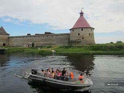 Puțini puternici (lac Ladoga, Schlesselburg, nucă de cetate, sat marino)