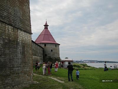 Puțini puternici (lac Ladoga, Schlesselburg, nucă de cetate, sat marino)