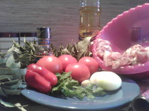Кролик запечений в фользі з овочами покроковий рецепт з фотографіями