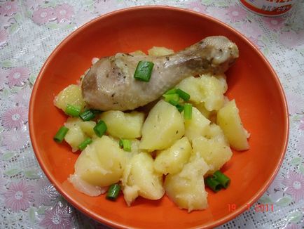 Курячі ніжки на пару і картопля в мультиварці - найсмачніші рецепти для мультиварки, самі