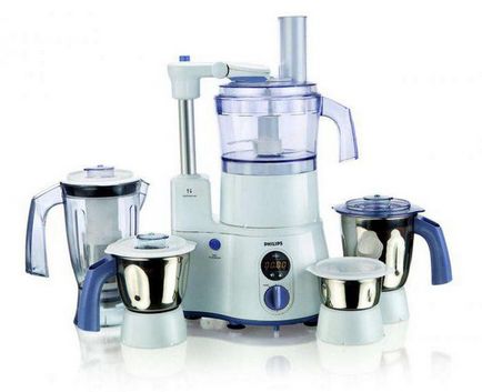 Food Processor Philips modell, jellemző, a gyakori meghibásodások (harvester) Food Processor Philips modell, jellemző, a gyakori meghibásodások