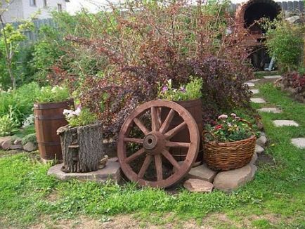 Amenajarea peisajului rural cu casa - fotografie a proiectelor finite