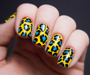 Leopard Manicure - tehnica de performanță