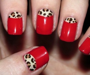 Leopard Manicure - tehnica de performanță