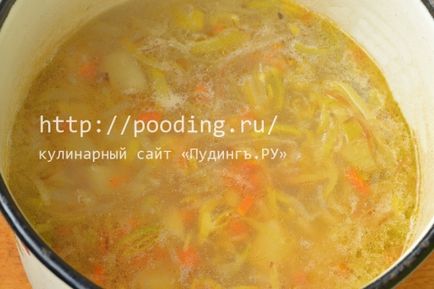 Supă de ceapă (cu praz), cum să gătești