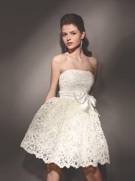 Маленьке весільну сукню - для нареченої дюймовочки - sweet bride - весільний портал