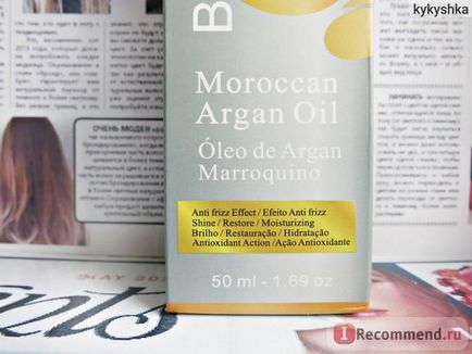 Hair olaj Argan bb fényes - „szakmai hajápoló olaj a brazil