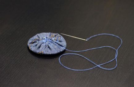 Craft o broșă de țesături denim - târg de meșteșugari - manual, manual