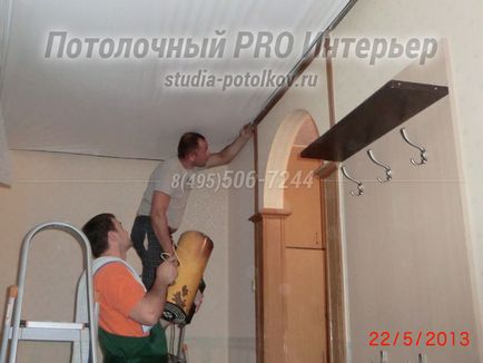 Tavane intinse din pvc, preturi, fotografii, instalare