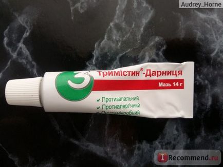 Unguent darnitsa trimistin (trimistin) - 