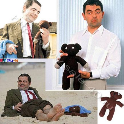 Bear Mr. Bean teddy mackó játék