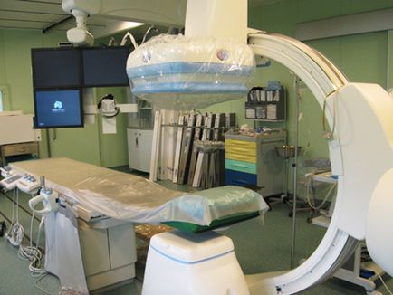 Procedura și etapele studiului folosind coronarografia