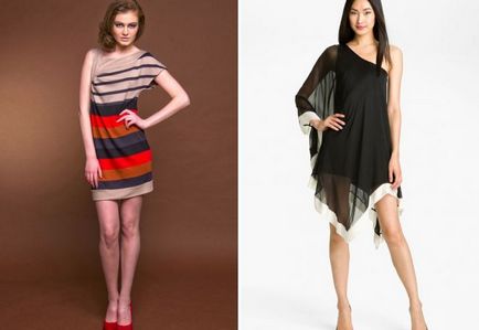 Модне асиметричне плаття - вечірній та футляр, з асиметричним низом, подолом, декольте, спідницею