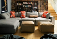 Couch a nappaliban egy fotó, bőr rekreációs, bútor Ukrajna és a design (heverő, a nappaliban) Couch a nappaliban egy fotó, bőr rekreációs, bútor Ukrajna és a design