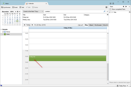 Налаштування thunderbird lightning з caldav