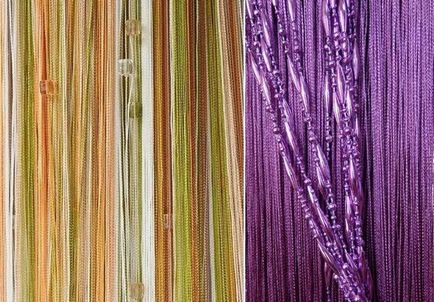 Нитяні штори фото мотузкових, як оформити фіранки своїми руками майстер клас, відгуки, магніти