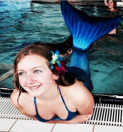 A kép egy sellő, hableány (Mermaid) A kép egy sellő, hableány