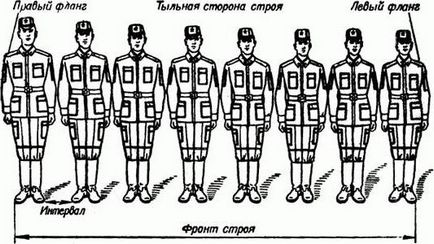 Обов'язки солдата перед шикуванням і в строю за статутом