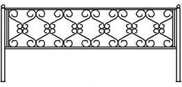 Огорожі ритуальні (могильні)