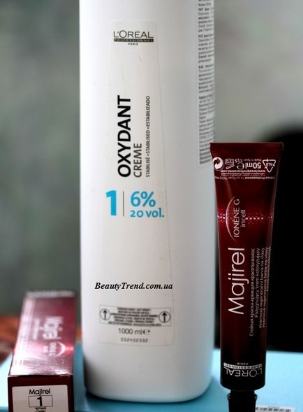 Cream colorant majorel l'oreal professionnel