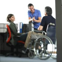 Plata pentru persoanele cu handicap - 3, 2 grupe, cu un timp redus de lucru