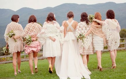 Осіння мода подружок нареченої, гості, вибір сукні