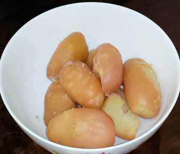 Placinta osetiană de cartofi cu cartofi