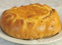 Oszét pite burgonyával - recept fotókkal