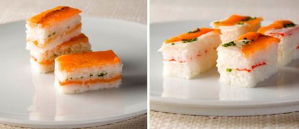 Greșeli (sushi presat) - o rețetă culinară