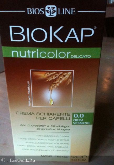 Whitening krém (Delicato) 0 (felülvizsgálati ekoblogera svee) Whitening krém (Delicato) 0