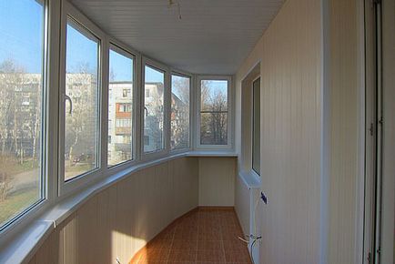Finisarea balconului cu panouri de perete, preturi si producatori
