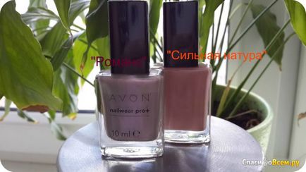 Відгук про лаки для нігтів avon - nailwear pro детально про лаки avon