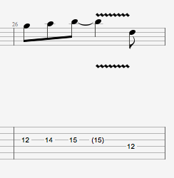 Ozhtsev - hogyan kell olvasni tablature