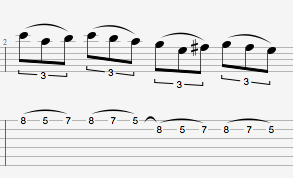 Ozhtsev - hogyan kell olvasni tablature