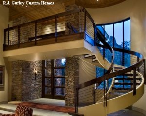Панорамні вікна на сходах особливості дизайну і декору