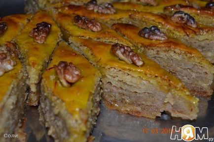 Baklava Baku - rețetă pas cu pas