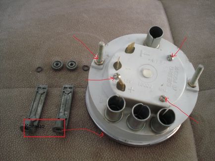 Преправяне тахометър ВАЗ-2106 в рамките на инжектора