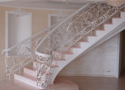 Balustradele pentru scări din beton sunt din lemn cum se instalează fixarea structurii