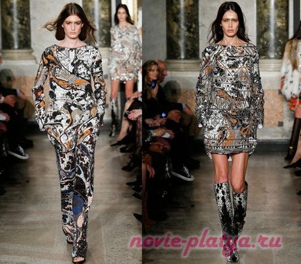 Плаття emilio pucci, колекція осінь